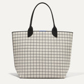 The Lightweight Tote - White Windowpane