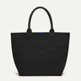 The Lightweight Tote - Black Crochet