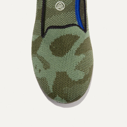 The Kids Loafer - Olive Camo