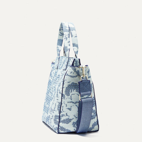 The Handbag - Jardin Blue