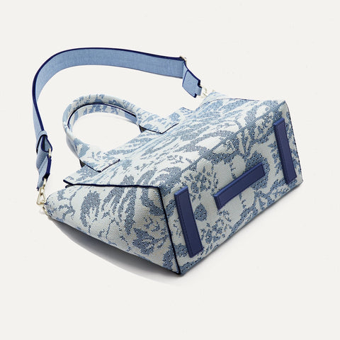 The Handbag - Jardin Blue