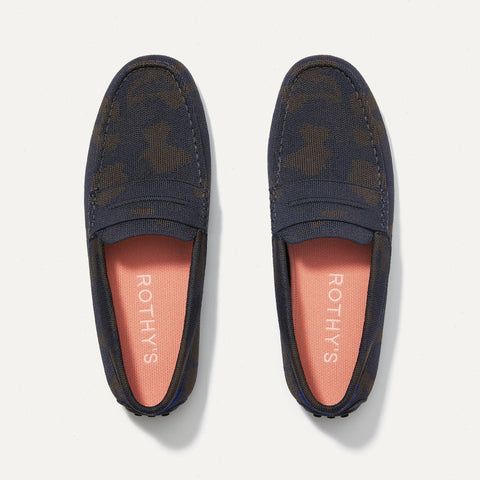 The Driving Loafer - Woodland Camo
