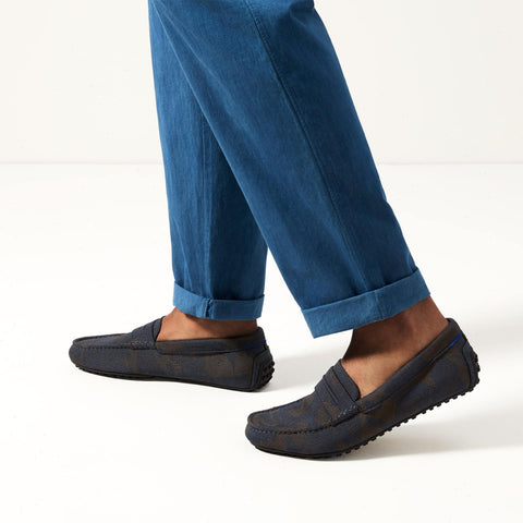 The Driving Loafer - Woodland Camo
