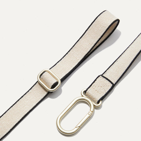 The Belt Bag - Black and Beige