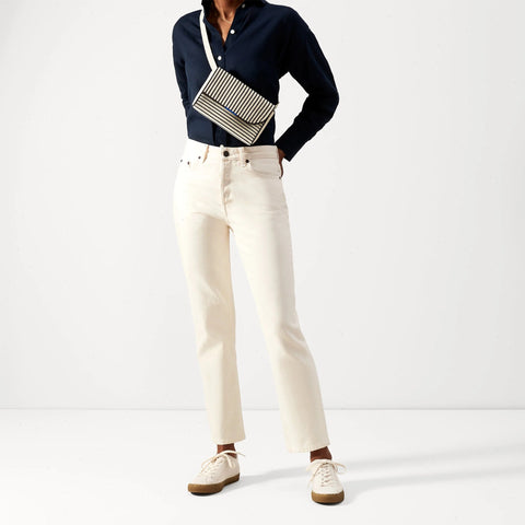 The Belt Bag - Black and Beige