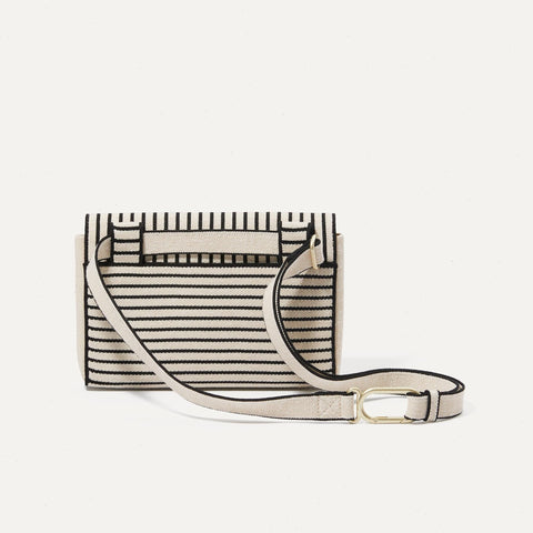 The Belt Bag - Black and Beige