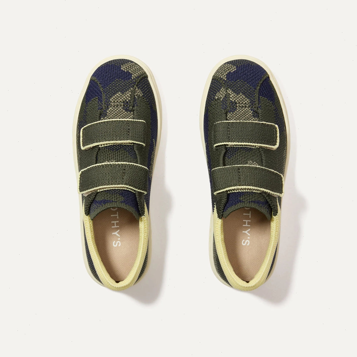 The Kids Strap Sneaker - Spruce Camo