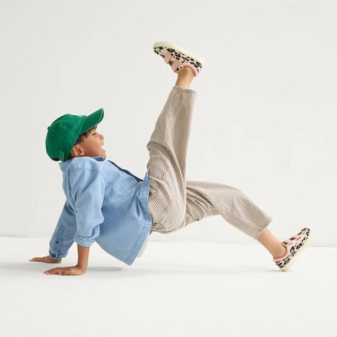 The Kids Strap Sneaker - Cat Blush