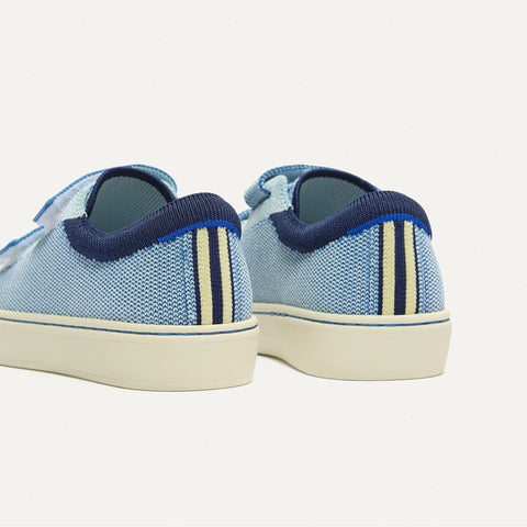 The Kids Strap Sneaker - Berry Blue