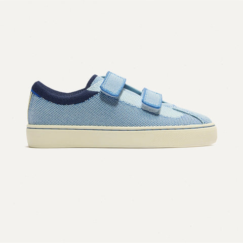The Kids Strap Sneaker - Berry Blue