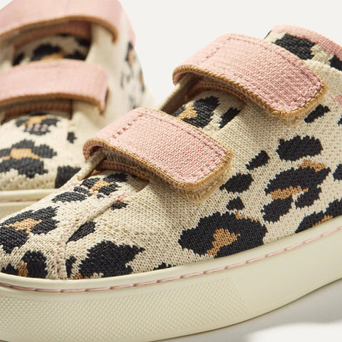 The Kids Strap Sneaker - Cat Blush