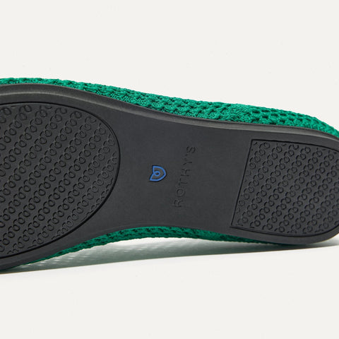 The Square Mary Jane - Clover Mesh