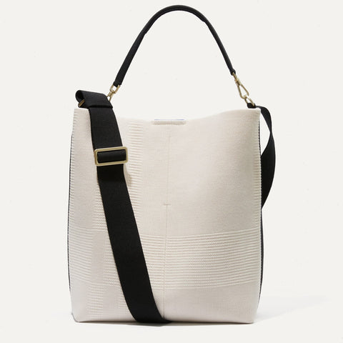 The Bucket Bag - Pearl White