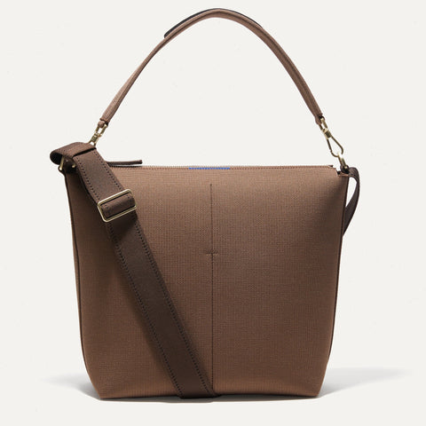 The Mini Zip Bucket - Rich Cocoa