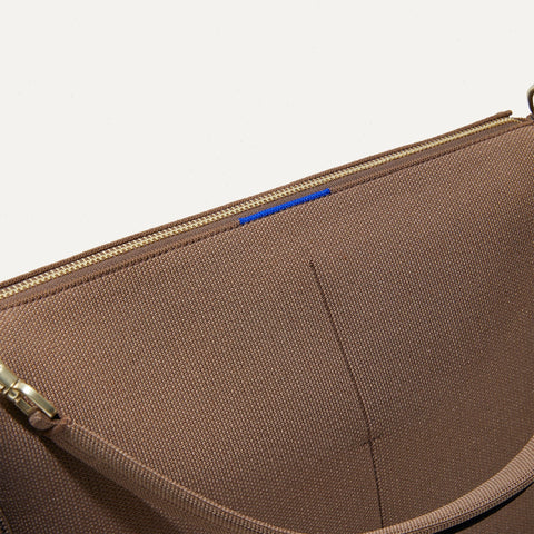 The Mini Zip Bucket - Rich Cocoa