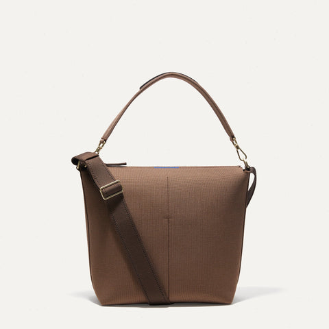The Mini Zip Bucket - Rich Cocoa