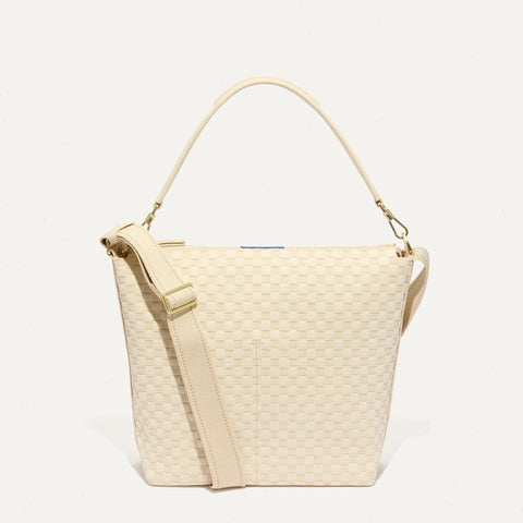 The Mini Zip Bucket - White Sand