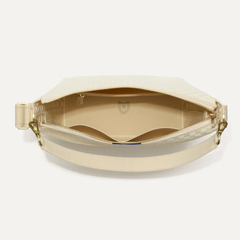 The Mini Zip Bucket - White Sand