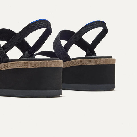 The Lightweight Wedge Sandal - Pepper