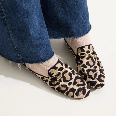The Double Bit Loafer Mule - Desert Cat