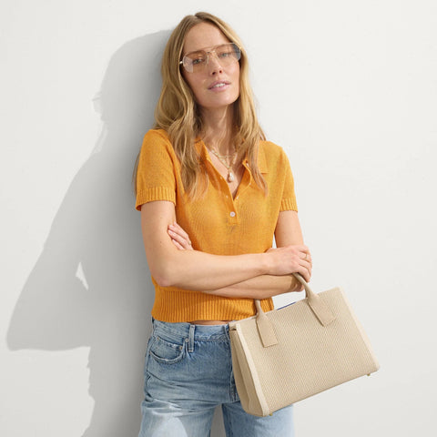 The Classic Handbag - Soft Sesame