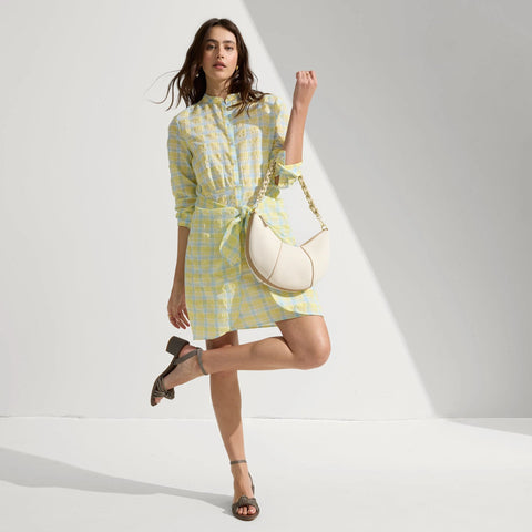 The Knot Sandal - Silver Sand