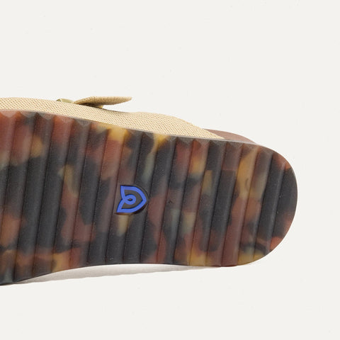 The Buckle Slide - Eyelet Wheat