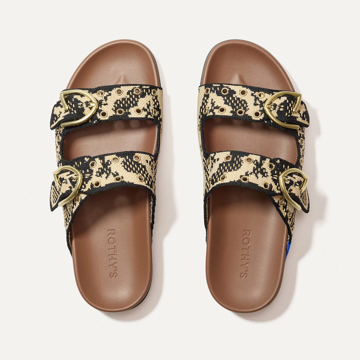 The Buckle Slide - Eyelet Bouquet