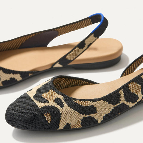 The Almond Slingback - Desert Cat