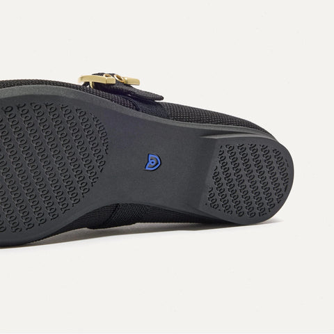 The Max Buckle Mary Jane - Black