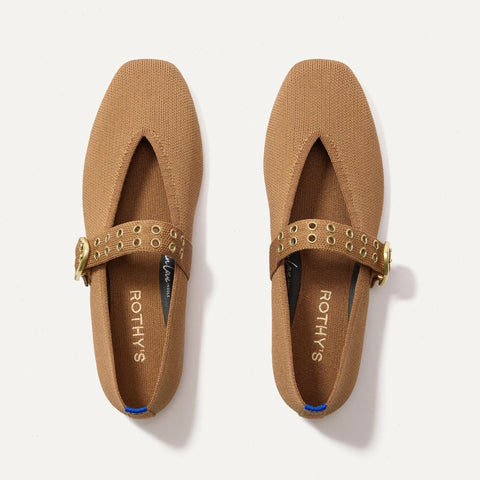 The Max Buckle Mary Jane - Java Chip