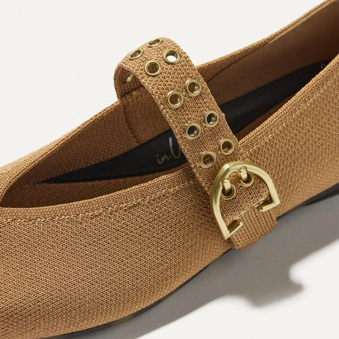 The Max Buckle Mary Jane - Java Chip