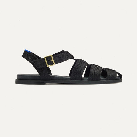 The Fisherman Sandal - Black