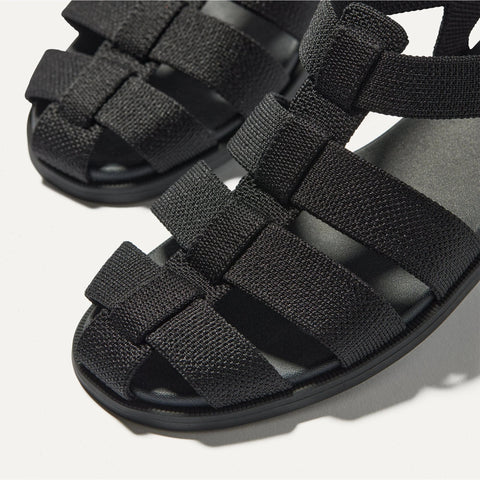 The Fisherman Sandal - Black