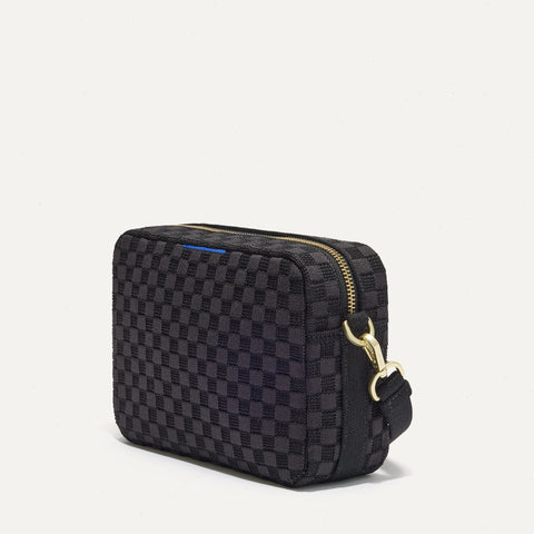 The Crossbody Camera Bag - Black Sand