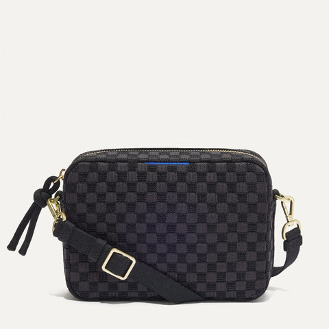 The Crossbody Camera Bag - Black Sand