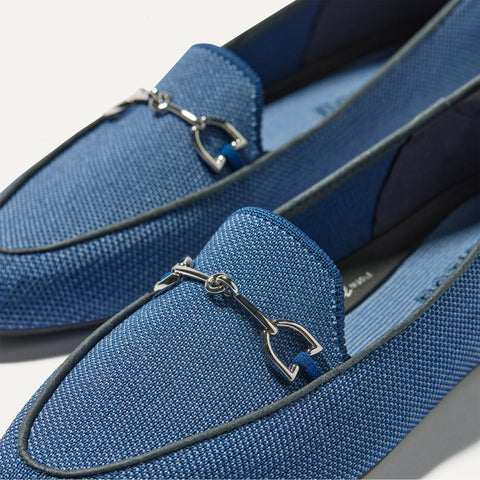 The Double Bit Loafer - Blue Bird