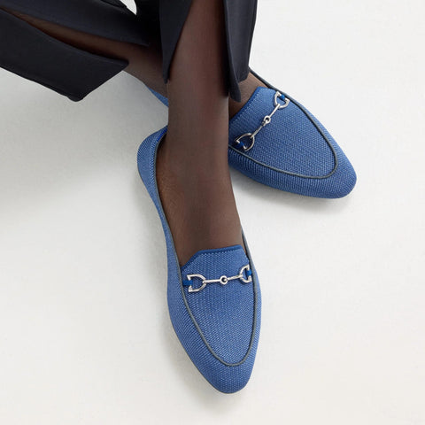 The Double Bit Loafer - Blue Bird