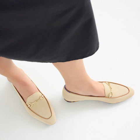 The Double Bit Loafer - Sand Dollar