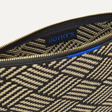 The Convertible Clutch - Polar Zig Zag