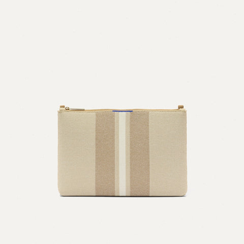 The Convertible Clutch - Oat Latte