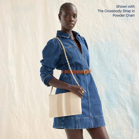 The Convertible Clutch - Oat Latte