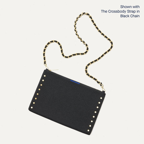 The Convertible Clutch - Studded Black