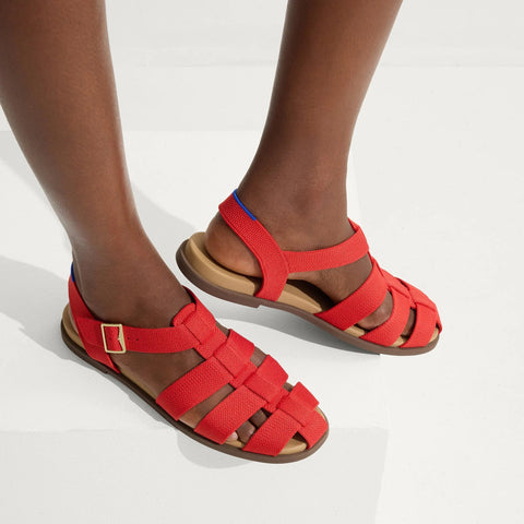 The Fisherman Sandal - Scarlet