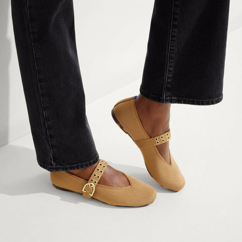 The Max Buckle Mary Jane - Java Chip